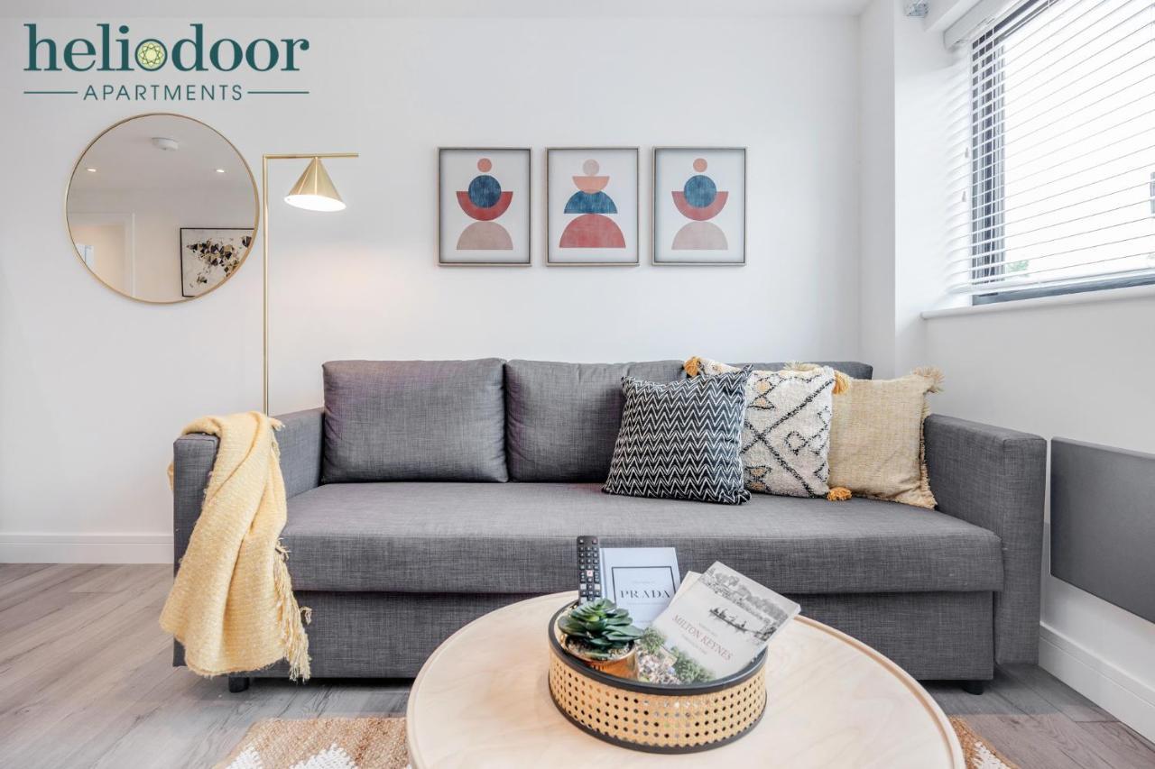 Milton Keynes Apartments, Sleeps Up To 5, Free Parking, Free Wifi & Movies, 7 Mins Drive To Milton Keynes Central Station For Direct Trains To London & The North Экстерьер фото
